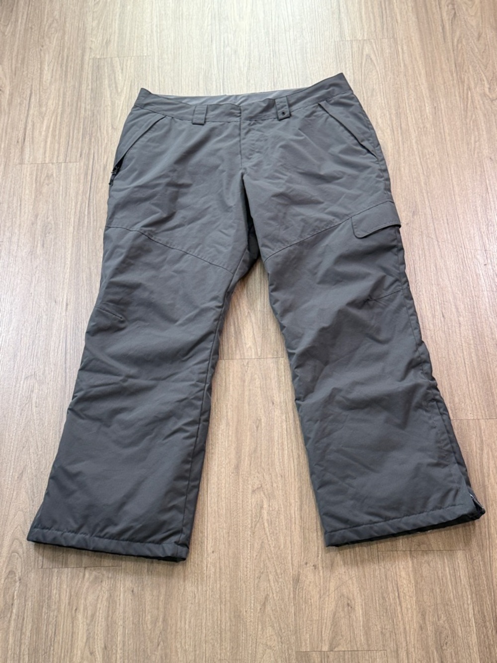 Men's Cargo Snow Pants in Dark Gray - Unbranded, Size XXL